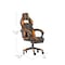 Flash Furniture Orange LeatherSoft Gaming Chair with Skater Wheels CH-00288-OR-RLB-GG - alternate 6